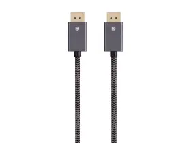 140784 MONOPRICE Displayport Easyplug Braided Cable Feet Gbps