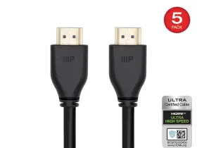 142677 MONOPRICE Ultra High Hdmi Cable Pack