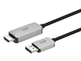 144343 MONOPRICE Displayport Cable Hdmi Monitor Apple Tv