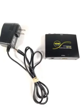 Monoprice 844660046295 Hdc-vah Vga And Rca Audio To Hdmi Converter 4629 With Ac Adapter