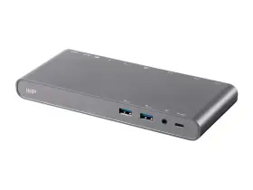 889028069417 MONOPRICE Usb Dual Monitor Docking Station Mst