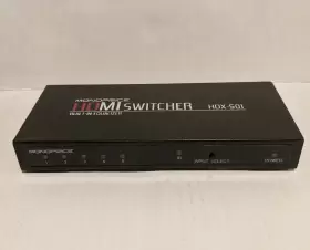 HDX-501 MONOPRICE Hdmi Switcher Port Remote Power Cord #2 HDX-501 MONOPRICE Hdmi Switcher Port Remote Power Cord #2