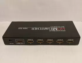 HDX-501 MONOPRICE Hdmi Switcher Port Remote Power Cord #3 HDX-501 MONOPRICE Hdmi Switcher Port Remote Power Cord #3