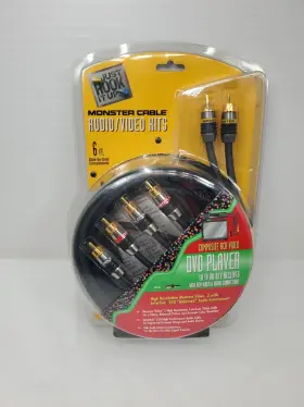 050644177217 MONSTER Cable Audio Video Rca Kit