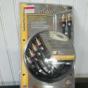 050644184611 MONSTER Cable Video Audio Nos Kit