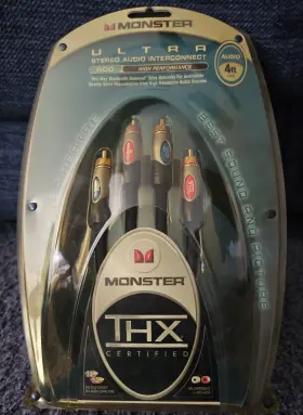050644312687 MONSTER Thx Ultra Stereo Audio Interconnect