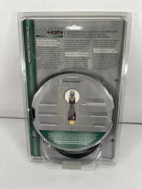 050644365287 MONSTER Hdmi Audio Video Cable Hdtv Nos #3 050644365287 MONSTER Hdmi Audio Video Cable Hdtv Nos #3