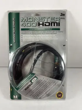 050644365287 MONSTER Hdmi Audio Video Cable Hdtv Nos 050644365287 MONSTER Hdmi Audio Video Cable Hdtv Nos