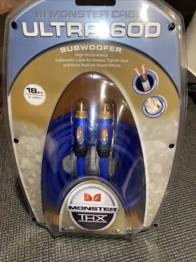 050644414985 MONSTER Cable Ultra High Performance Subwoofer