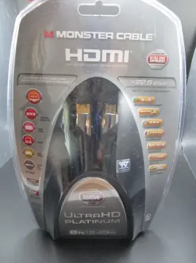 050644680458 MONSTER Ultra Platinum High Hdmi Cable Ethernet 050644680458 MONSTER Ultra Platinum High Hdmi Cable Ethernet