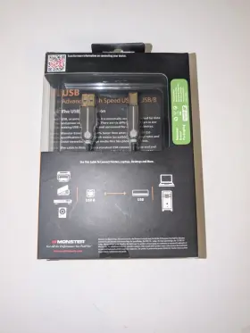 050644683893 MONSTER Advanced High Usb Cable Printers Laptops #2