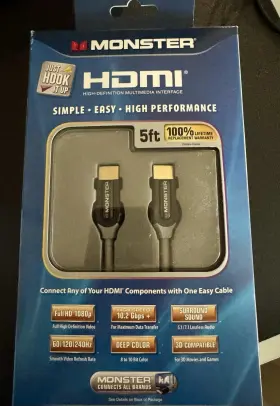 121999-00 MONSTER Jhiu High Performance Hdmi Cable