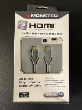 12251000 MONSTER Hdmi Cable Digital