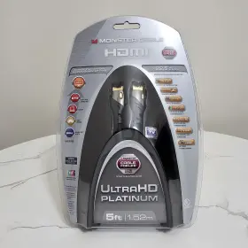 140801-00 MONSTER Ultra Platinum High Hdmi Cable Ethernet