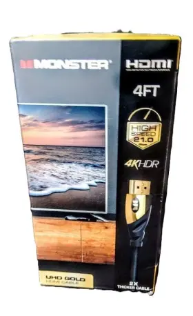 140868 MONSTER High Hdmi Cable Hdr Ultra Gbps