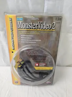 152811 MONSTER Video Cable Meters Feet Connection