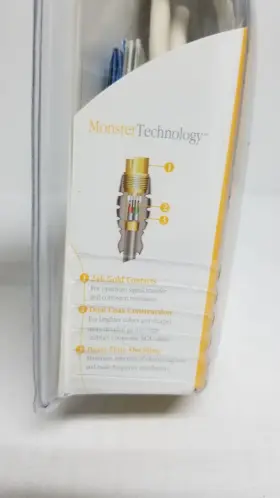 162237 MONSTER Cable Seriess Video Feet Contacts #3