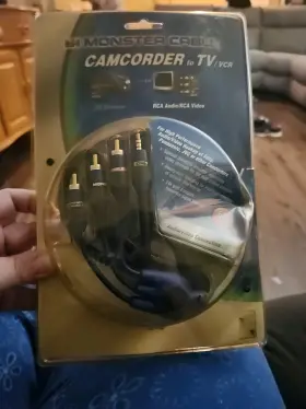 119094-00 MONSTER CABLE Camcorder Tv Vcr Rca High Performance