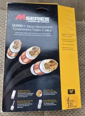 127681-00 MONSTER CABLE Ultimate Ypbpr Video Hdtv