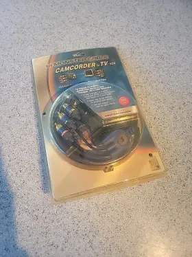 Monster Cable 159443 6ft Camcorder To Tv/vcr/av Receiver High Performance New Monster Cable 159443 6ft Camcorder To Tv/vcr/av Receiver High Performance New