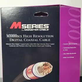 M1000DCX-8 MONSTER CABLE Dcx Rca Digital Feet Connectors #3 M1000DCX-8 MONSTER CABLE Dcx Rca Digital Feet Connectors #3