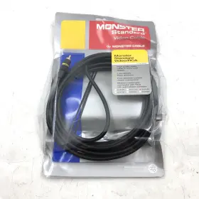 SV1R-4M MONSTER CABLE Standard Video Rca Meter Feet Nos