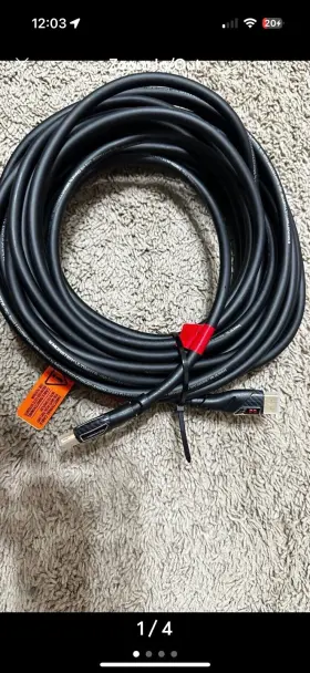 Monster Cables 050644680496 Black Platinum High Speed Hdmi 4k Cable 30ft 10m