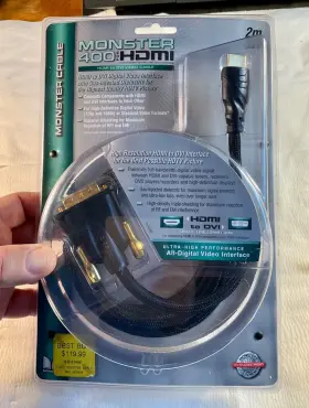 HDMI400-DVI-2M MONSTER Hdmi Interface Cable Meter Contacts #2