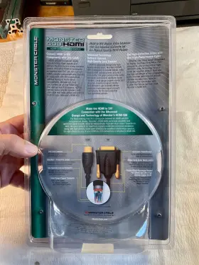 HDMI400-DVI-2M MONSTER Hdmi Interface Cable Meter Contacts #3
