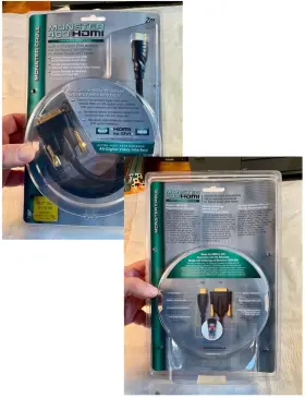 HDMI400-DVI-2M MONSTER Hdmi Interface Cable Meter Contacts