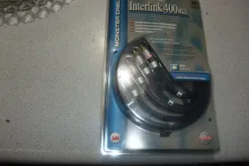 I400MKII MONSTER Cable Interlink Rca Stereo Audio Feet