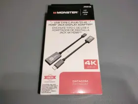JHIU0106 MONSTER Usb Male Hdmi Female Adapter Video Cable