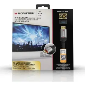 JHIU0125 MONSTER Hook Up Hdmi Cable Ethernet Ultra Gbps