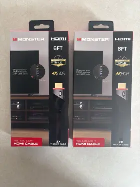 MHV1-1028-RED MONSTER Pack Hdmi Cable Led Light Box MHV1-1028-RED MONSTER Pack Hdmi Cable Led Light Box