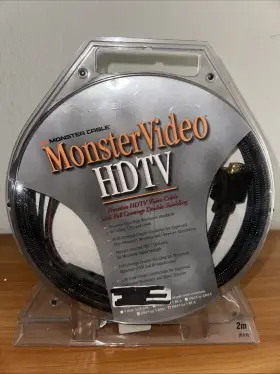 Monster Mvhddb/3r-4m Video Hdtv Cable 6.6ft / 2m Db15 To 3 Rca Mvhddb/3r-2m New Monster Mvhddb/3r-4m Video Hdtv Cable 6.6ft / 2m Db15 To 3 Rca Mvhddb/3r-2m New