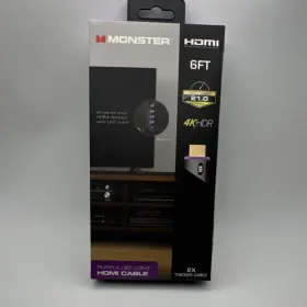 OP1C0975B MONSTER Hdmi Cable Hdr Led Light