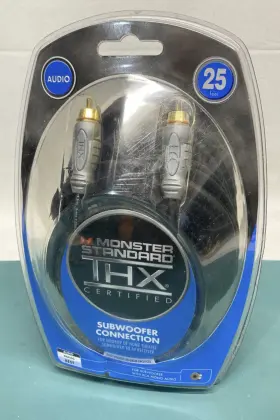 050644304217 MONSTER STANDARD Thx Audio Subwoofer Connection