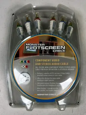 CV2AV25-2M MONSTER VIDEO 2 Flatscreen Cable Hdtv Kit