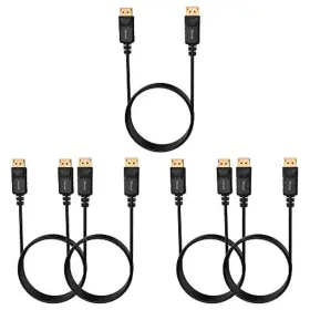 DP2DP-C-6-B-5 MOREAD Displayport Cable Feet Pack High