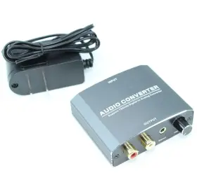 ZT-T-609PRO MY CABLE MART Digital Toslink Analog Rca Volume