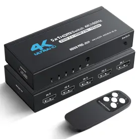 754909822873 NEWCARE Hdmi Switch Splitter Switcher Ir Remote