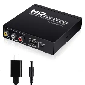 799968369358 NEWCARE Hdmi Rca Adapter Converter Cvbs