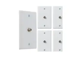 313050247203 NEWHOUSE HARDWARE Tv Cable Wall Plate Connector