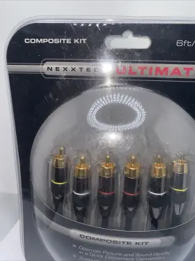 837318003870 NEXXTECH Video Cable Ultimate Audio Connectors #2 837318003870 NEXXTECH Video Cable Ultimate Audio Connectors #2