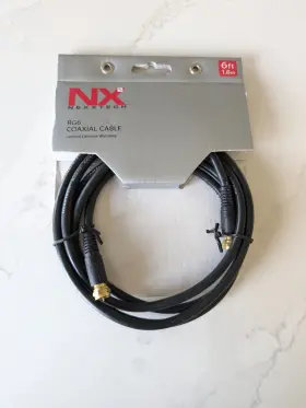 837318006246 NEXXTECH Coaxial Cable Audio Video
