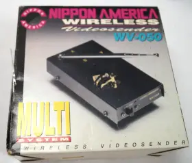 WV-050 NIPPON AMERICA Wireless Videosender Video Sender WV-050 NIPPON AMERICA Wireless Videosender Video Sender