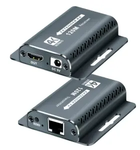 Nkzkn Hdex60 Hdmi Extender 400ft With Poc 1080p 60hz Over Ethernet Hd Mi Cat5e/