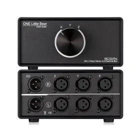 027531048106 NOBSOUND Xlr Audio Switch Balanced Converter