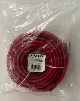 Nxg Nxr-3002 Stereo Audio/composite Video A/v Rca Cable Shielded Gold Plated 10m Nxr-3010 Nxg Nxr-3002 Stereo Audio/composite Video A/v Rca Cable Shielded Gold Plated 10m Nxr-3010