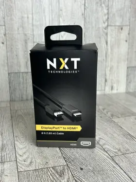 NX51760 NXT TECHNOLOGIES Displayport Hdmi Audio Video Cable